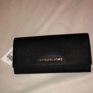 Never used, black Michael Kors wallet